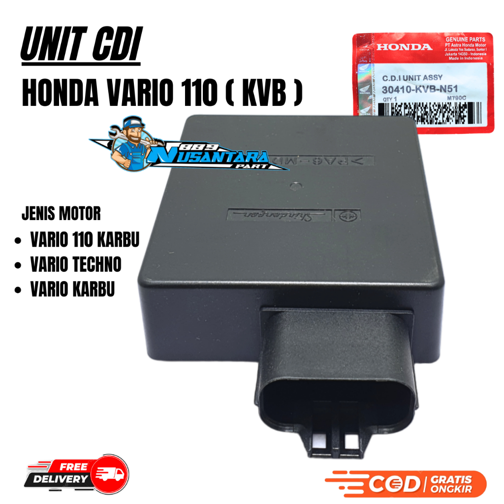 CDI UNIT VARIO 110 / VARIO 110 CW / VARIO 110 TECHNO KVB