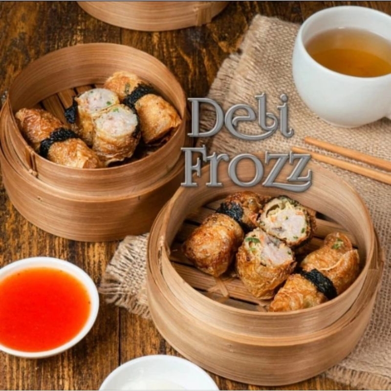 

Frozen Dimsum Lumpia Ayam Kulit Tahu Premium 12pcs