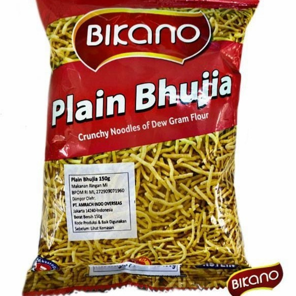 

PLAIN BHUJIA BIKANO 150g / Cemilan Gurih Dan Renyah / Snack India