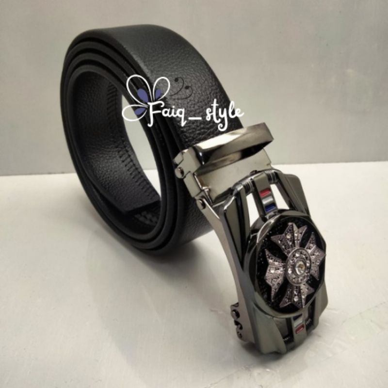 IKAT PINGGANG KINCIR KULIT / IKAT PINGGANG KULIT PRIA / IKAT PINGGANG KULIT IMPORT