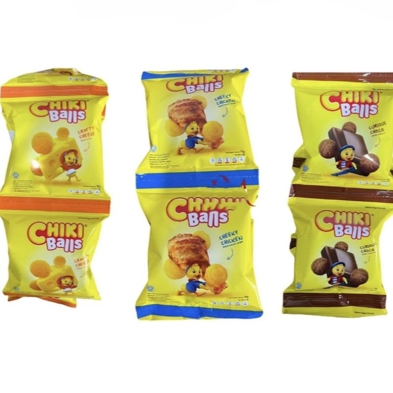 

Chiky balls snack Indofood 10 pcs