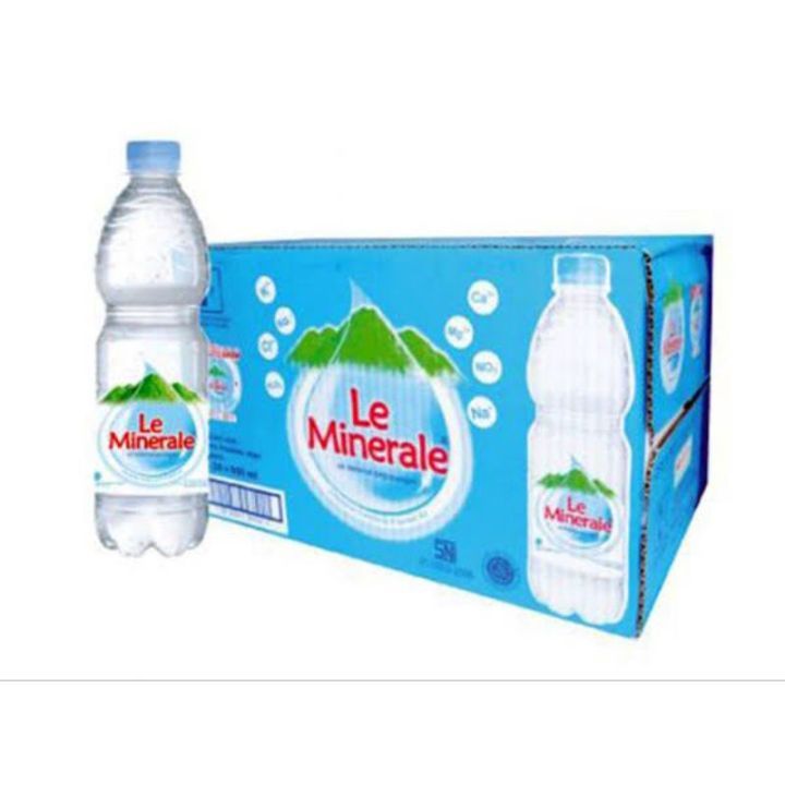 

Le Minerale 600ml 1 Dus isi 24pcs PROMO MURAH Ready Stok