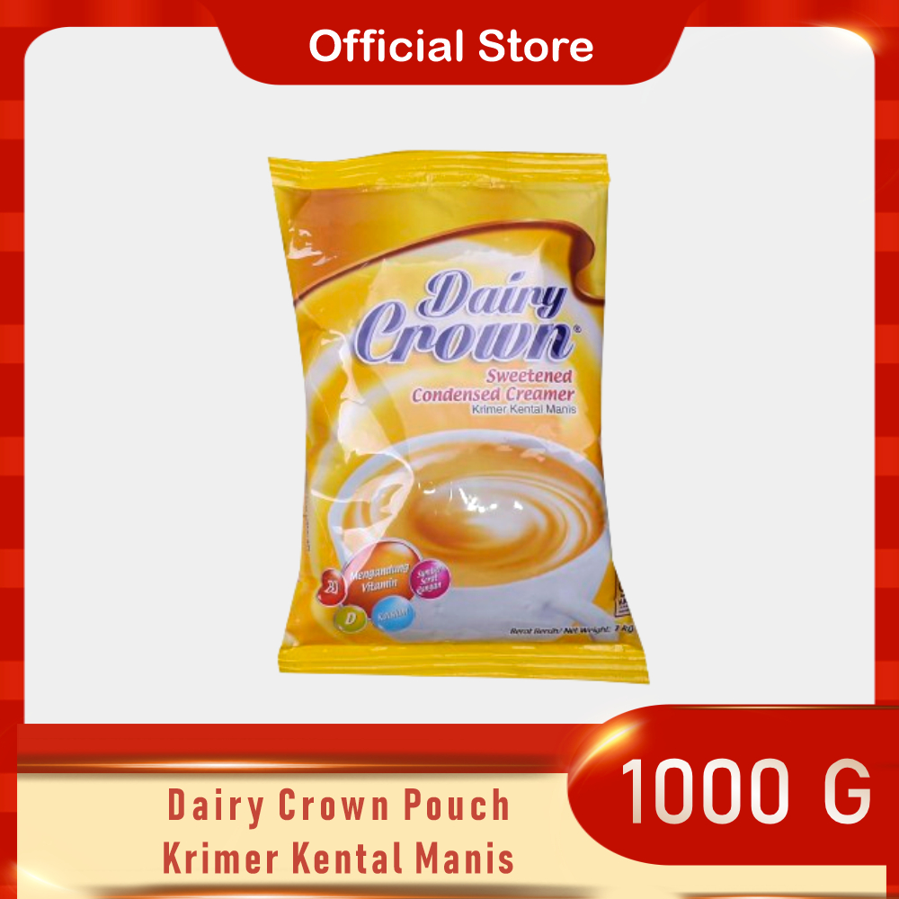

Dairy Crown Pouch Krimer Kental Manis 1 Kg
