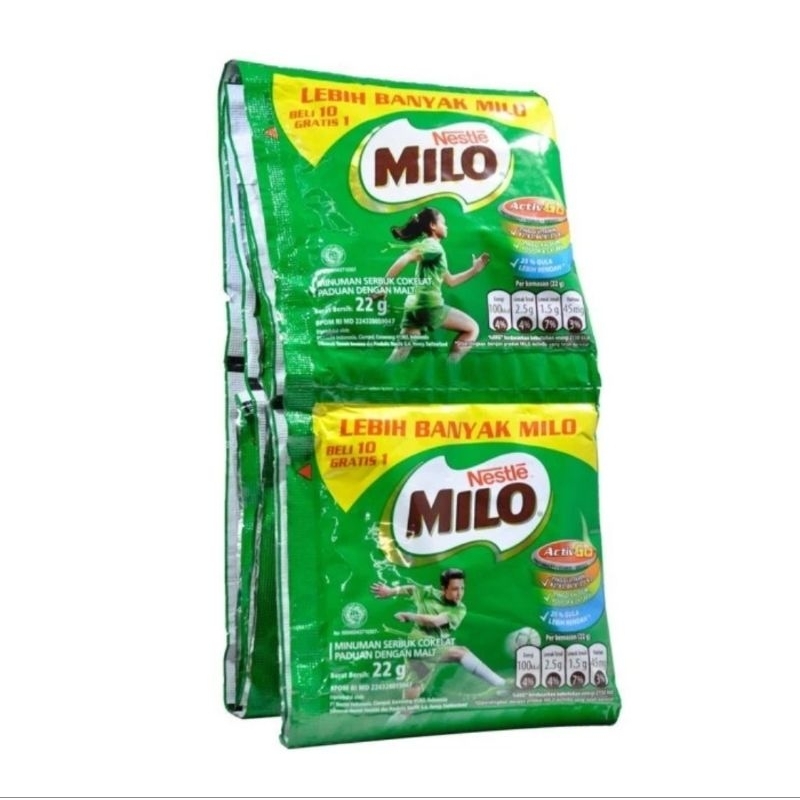 

MILO ACTIV GO 1 RENCENG ISI 10 SASET