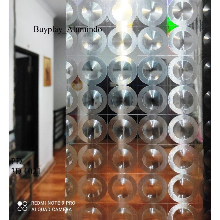 Stiker Kaca /Sticker Kaca/ Sanblast/Sunblast/Sandblast motif 3D 1021