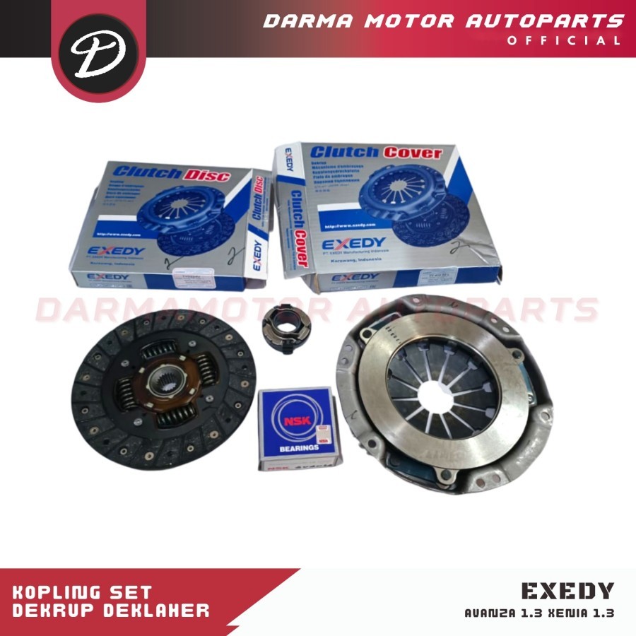 Kopling Set Avanza Xenia 1300 Exedy
