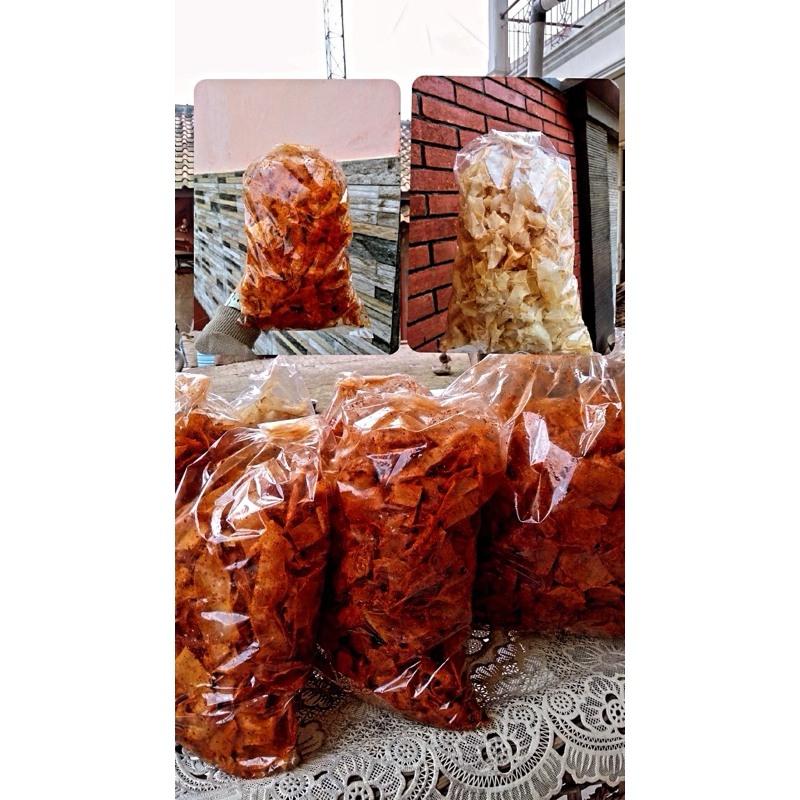 

kripset ( keripik setan pedas ) 250gram