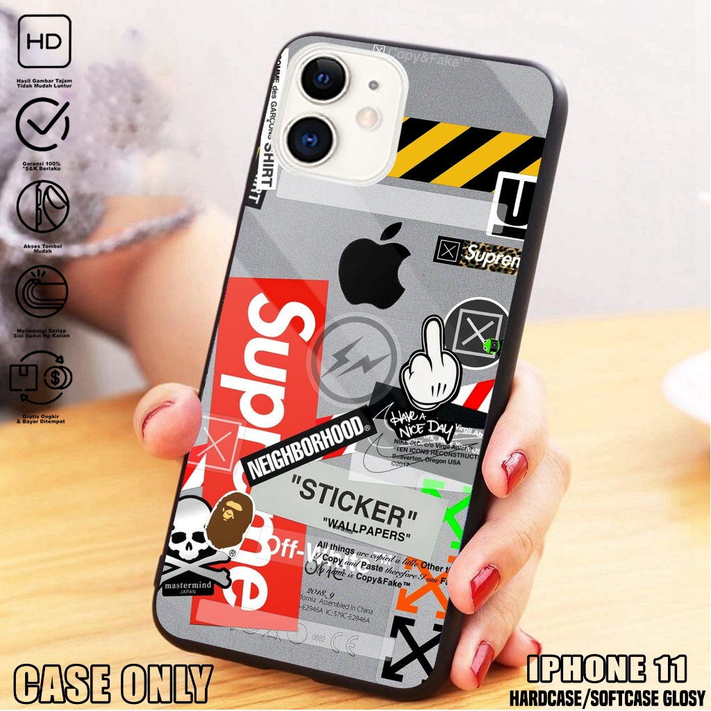 Case IPHONE 11  - Casing IPHONE 11 [ BA ] Silikon IPHONE 11  - Kesing Hp - Casing Hp  - Case Hp - Ca