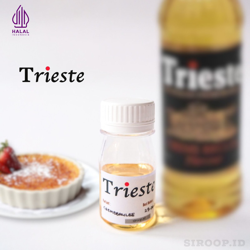 

Repack Trieste The Italian Premium Syrup Creme Brulee (30ml, 75ml, 100ml)