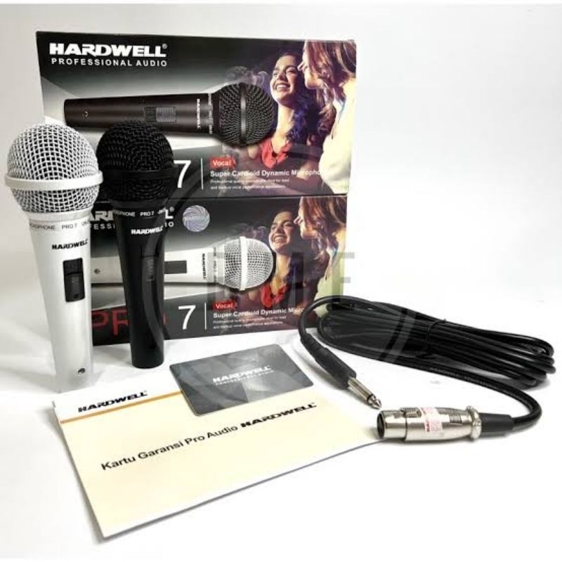 hardwell pro 7 mic kabel pro7 microfon hardwell original