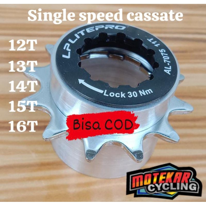 Single speed 12T-16T 1set converter untuk freehub slup 7 -11 speed