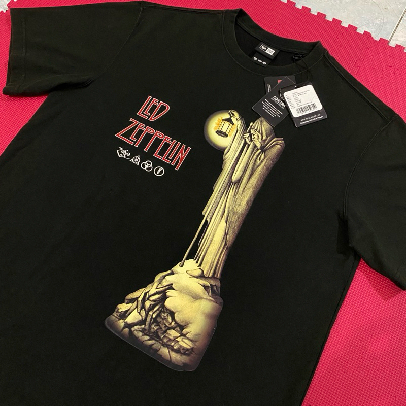 New Era T-Shirt Led Zeppelin Hermit Tee Black Original