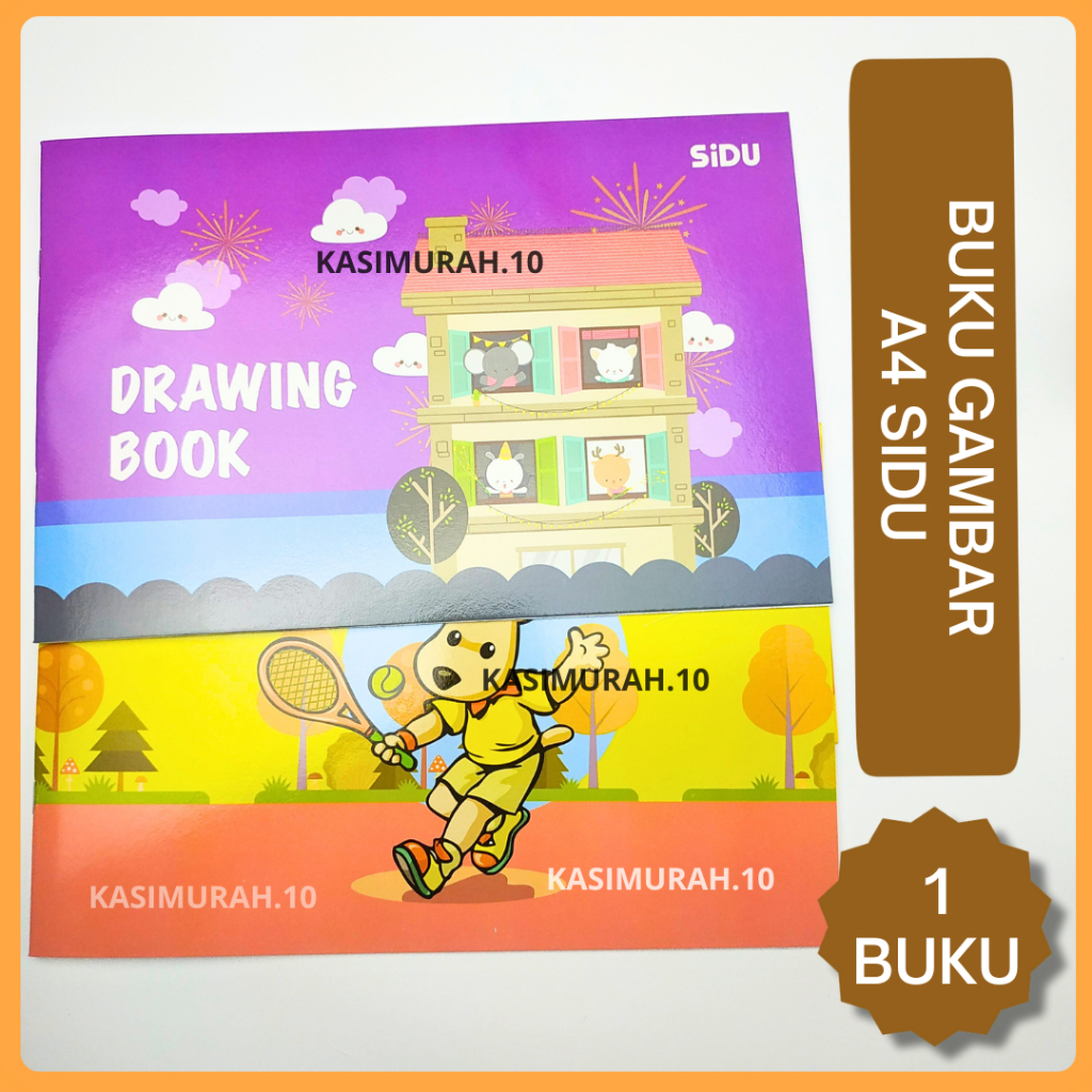 

Buku Gambar A4 / Drawing Book 10 Lembar