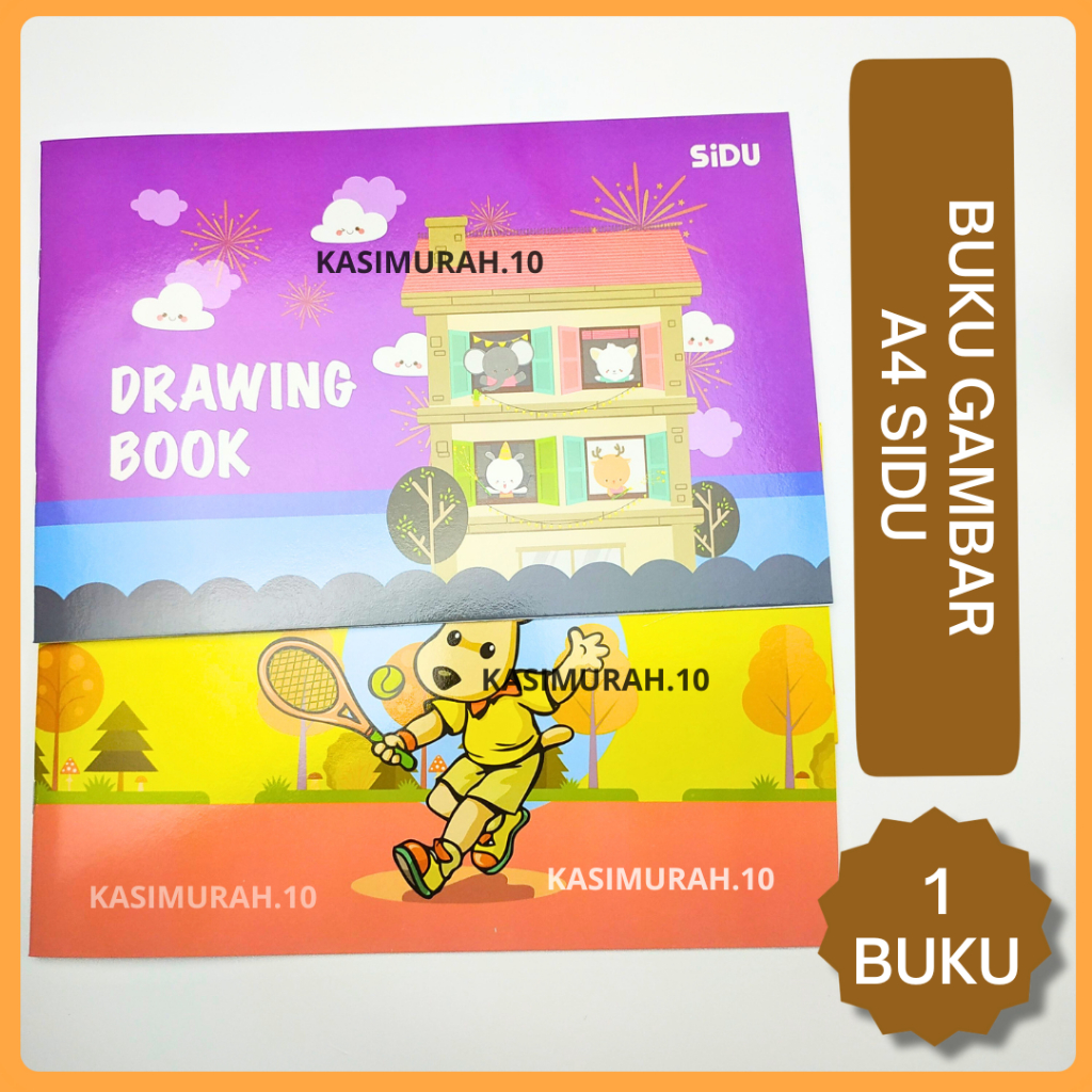 

Buku Gambar A4 / Drawing Book 10 Lembar