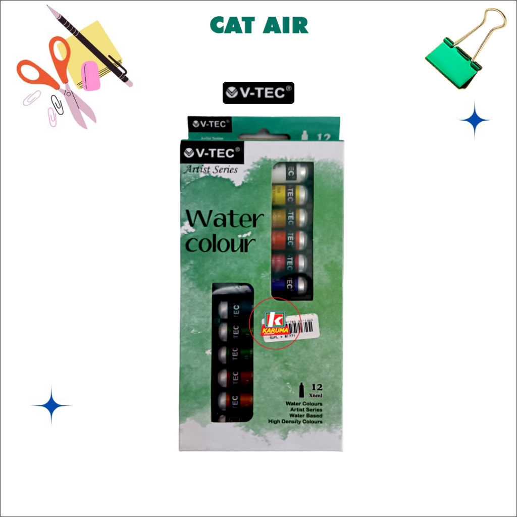 

V-TEC CAT AIR | CAT AIR V-TEC 12 WARNA | V-TEC WATER COLOR