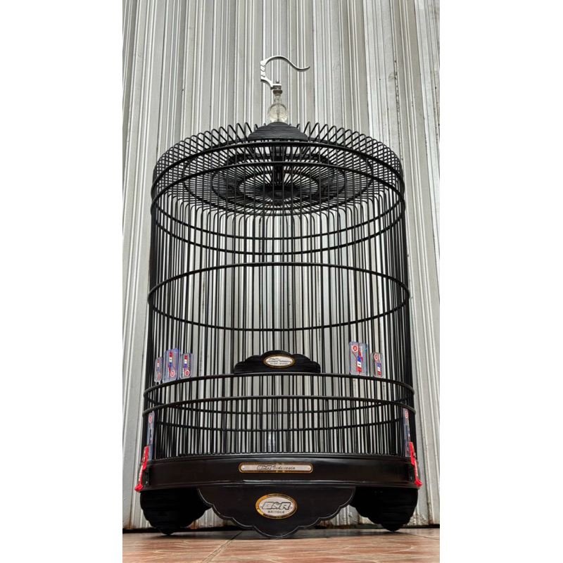 Sangkar Murai B&R Hitam No 2 Reborn RACING PREMIUM / Kandang Murai BnR No 2 RACING (TEBOK BAMBU)