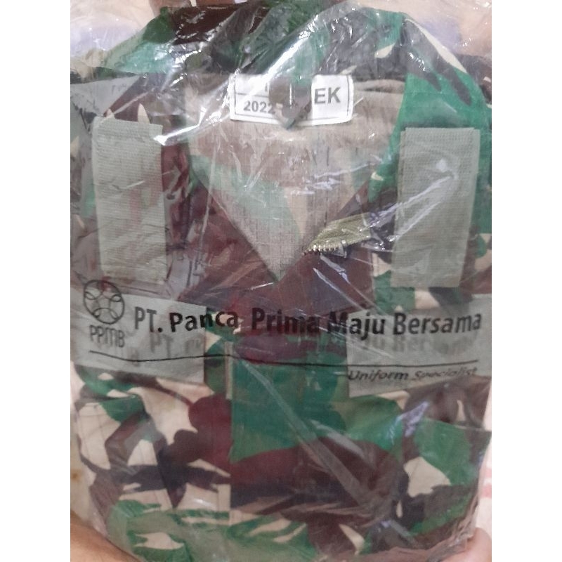 BAJU PDL TNI SATGAS PT PANCA PRIMA
