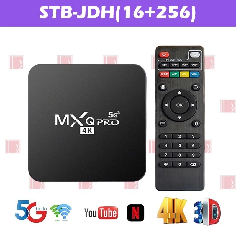 Android 11 Set Top Box TV Digital  16/ 512G Bluetooth Mini Keyboard 7Colors DVB T2 FULL HD TV