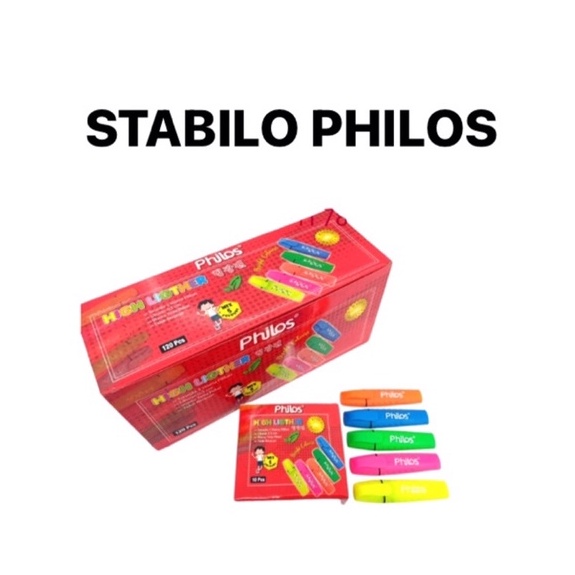 

KODE T87D Stabilo PHILOS kualitas bagus harga per box 1pc hanya