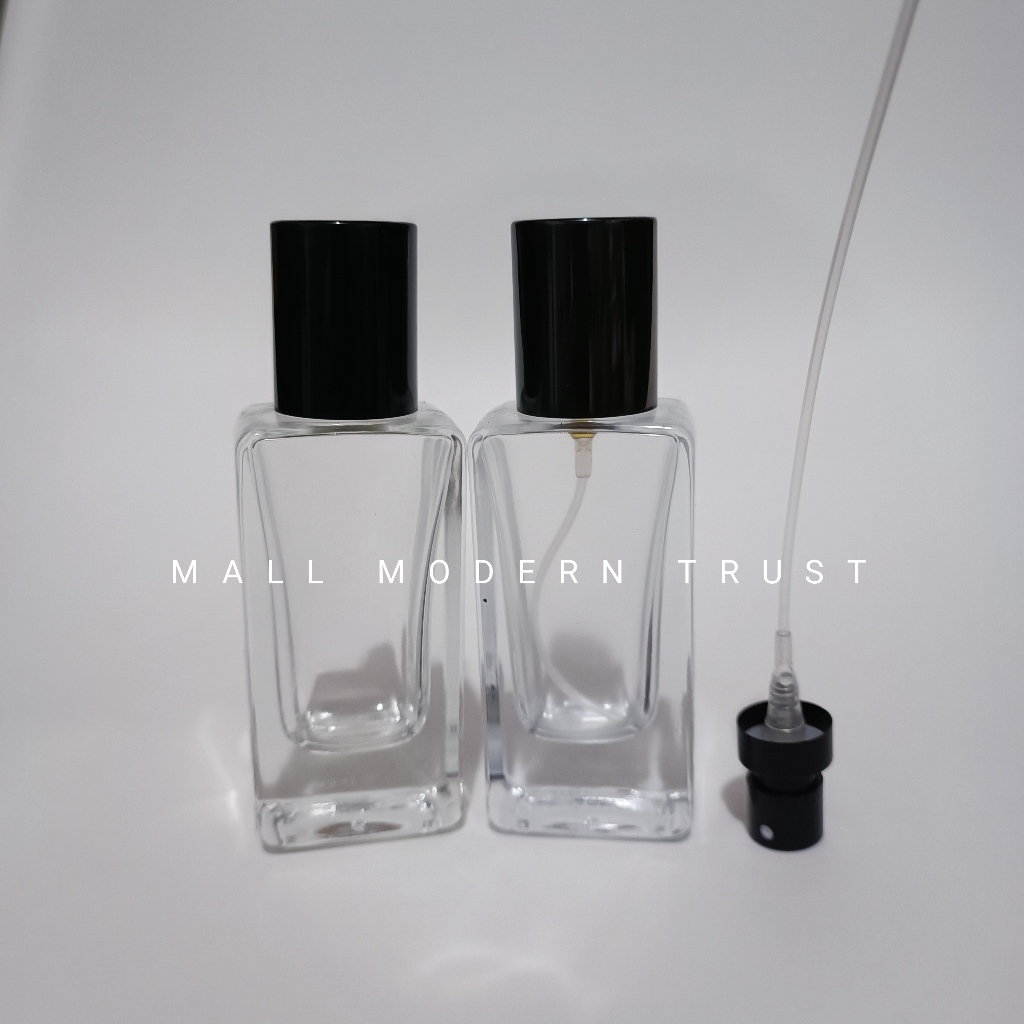 BOTOL PARFUM MINISO* 30ML PRESS-BOTOL PARFUME KACA TEBAL-BOTOL PARFUME TERLARIS