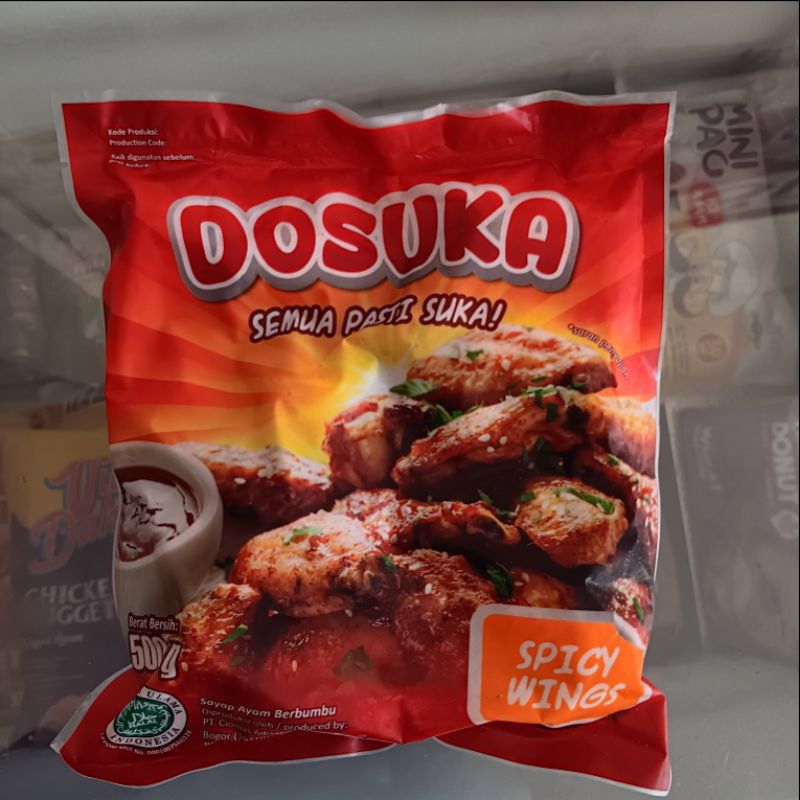 

Dosuka Spicy Wings 500gr