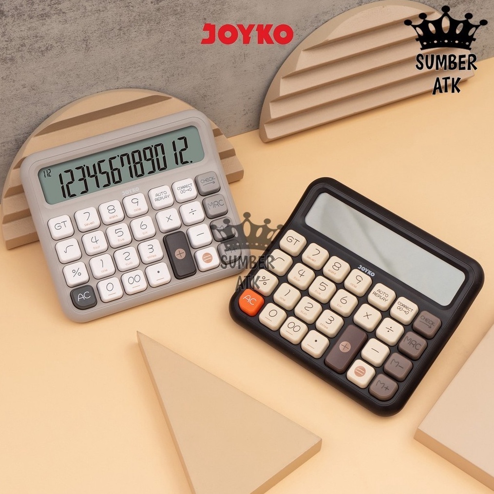 

KODE C26V Calculator Kalkulator Joyko CC63BCO 12 Digits Check Correct