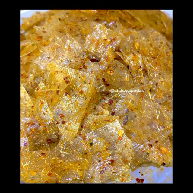

Keripik Kaca Pedas Daun jeruk 200gr
