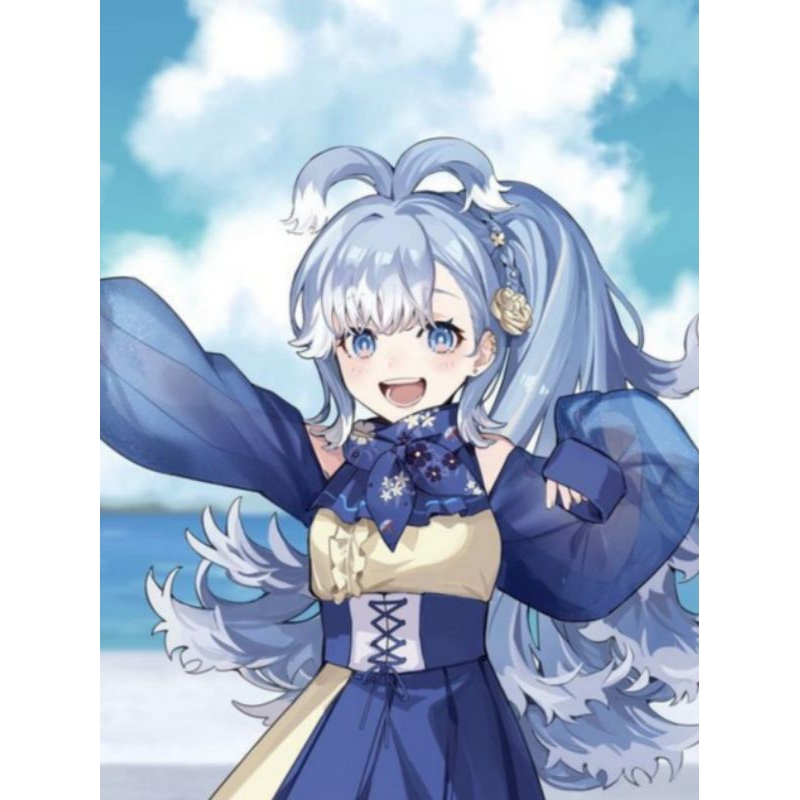 (WTS PRELOVED NEGO SAMPAI JADI) Ready Kostum Cosplay Kobo Kanaeru 1th Anniversary Size M Brand Wetro