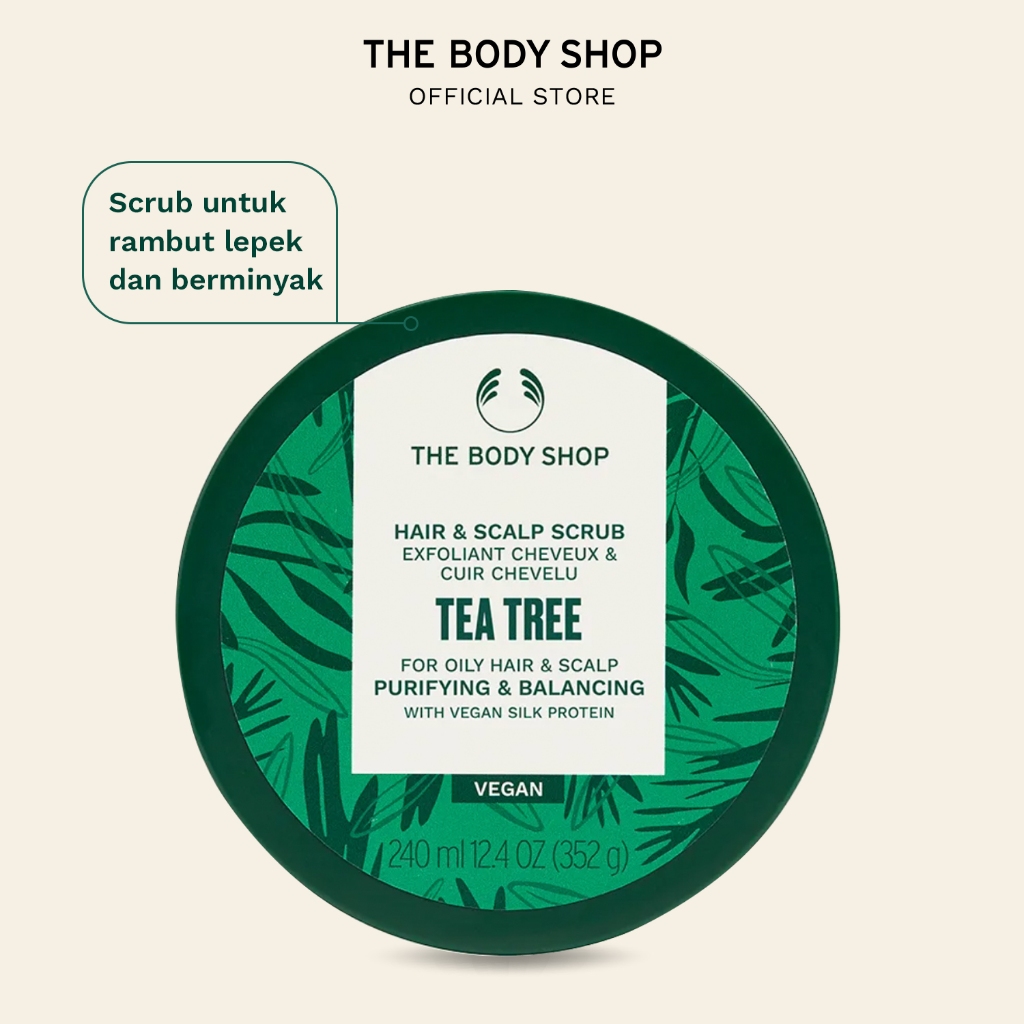 The Body Shop Tea Tree Hair Scrub 240ml