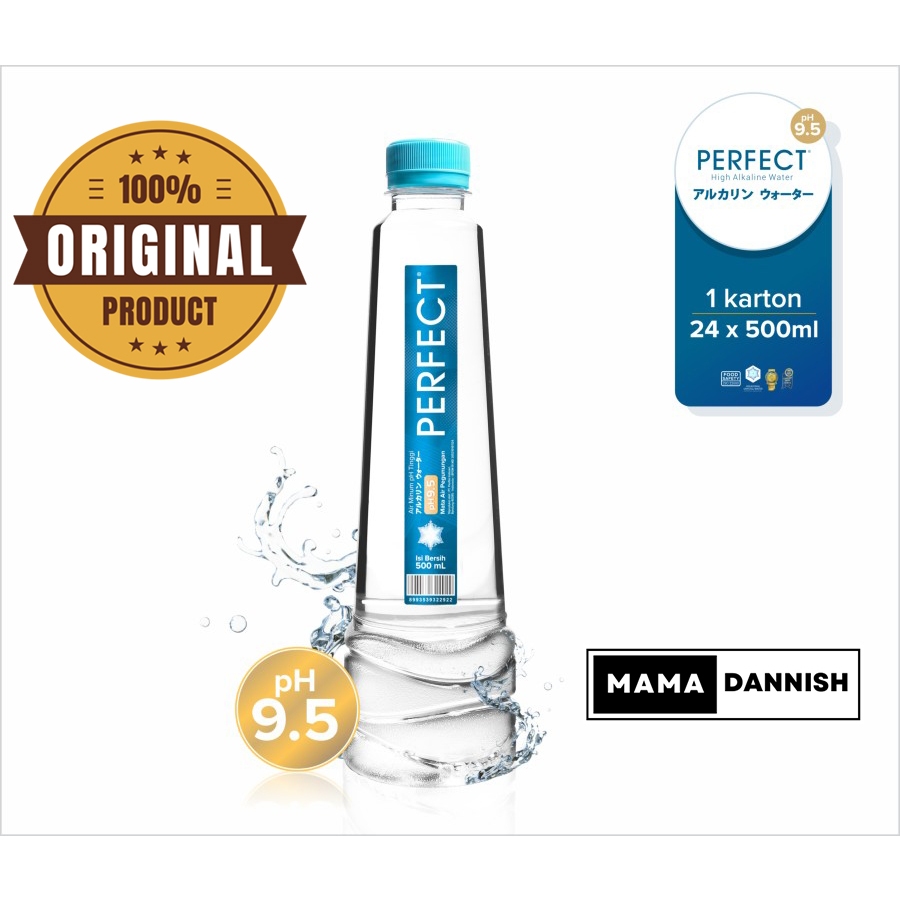 

PERFECT ALKALINE WATER 1000 ML / 1 L – 1 DUS ISI BOTOL