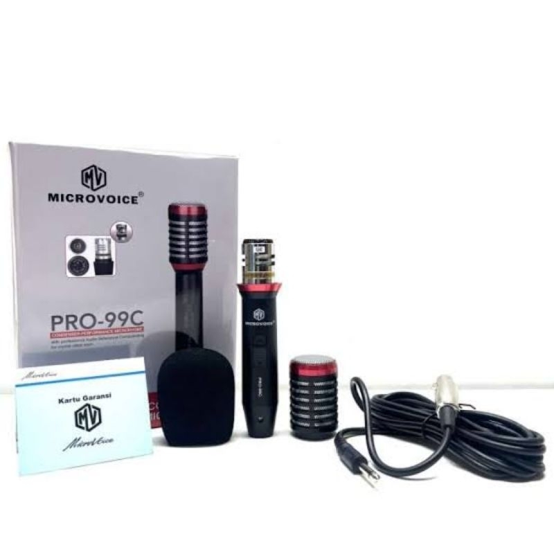 Mic Kabel Condenser HARDWELL PRO 99 C / PRO 99C / PRO99C (ORIGINAL ...