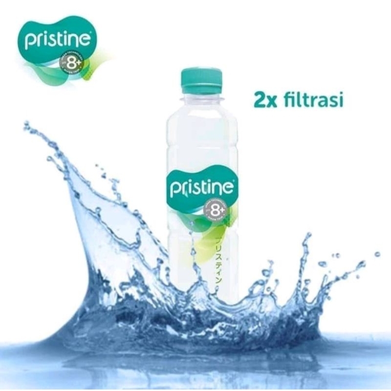 

Air Mineral Pristine pH 8 8.5 - 400 ml - 1 Pcs