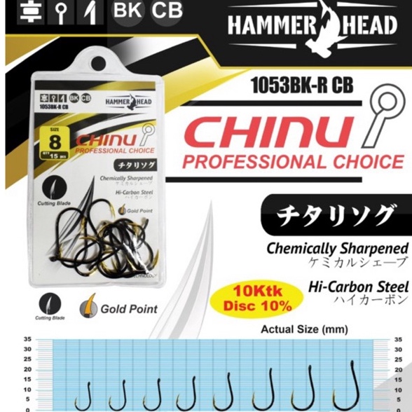 Free Bubble Wrap  Mata Kail  Pancing hammerhead chinu gold point
