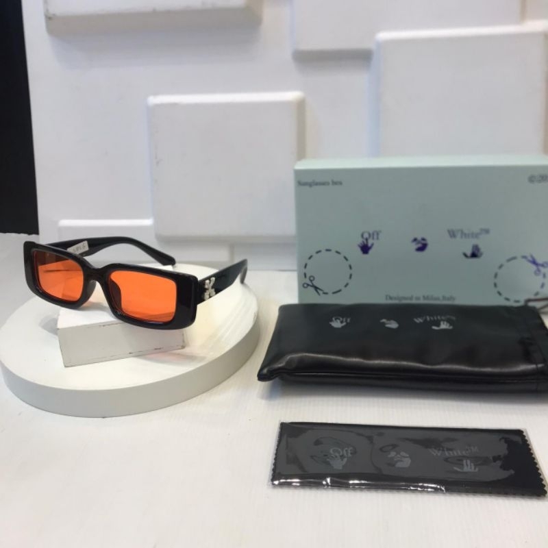 KACAMATA BRANDED OFF WHITE IMPORT QUALITY