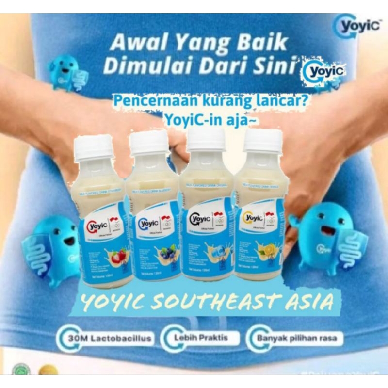 

yoyic yogurt (mix 3 botol)
