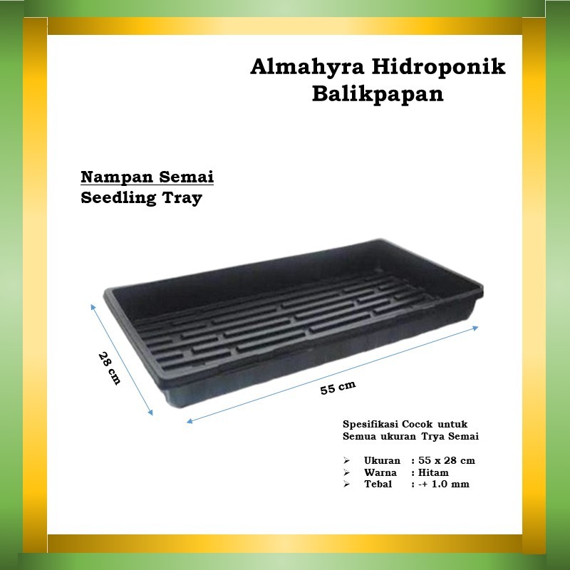 Alas Tray Semai - Nampan Semai Seedling Tray ,Tempat Semai, Penyemaian Benih Bibit