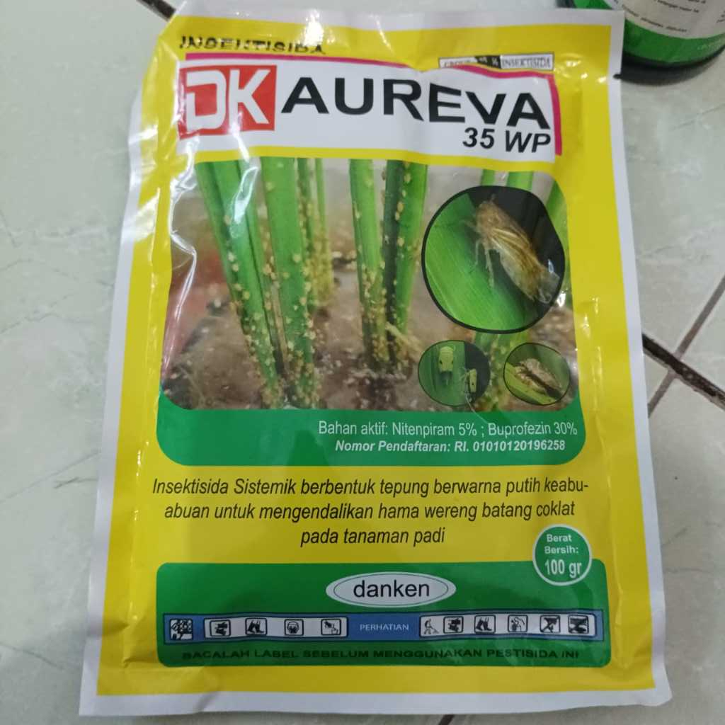 Insektisida DK Aureva 35WP 100gr Pembasmi wereng kutu-kutuan