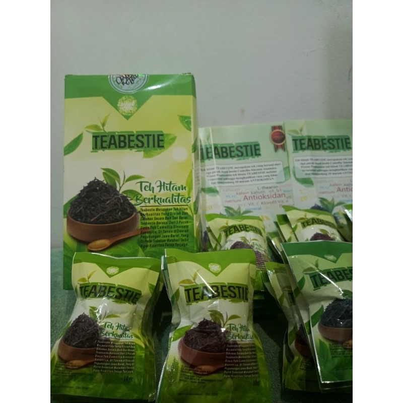 

Teabestie teh hitam mengobati asam urat kolesterol 5 sachet