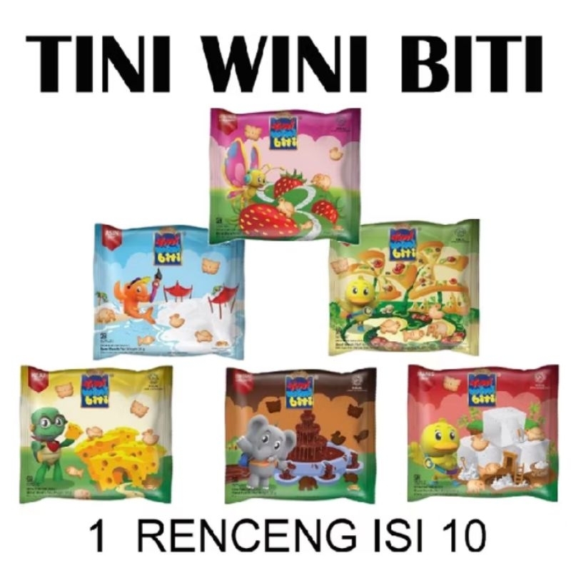 

TINI WINI BITI 18G ISI 10 PCS