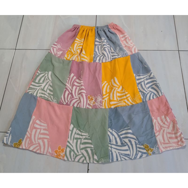 rok batik anak perempuan rok batik perca rok batik pendek
