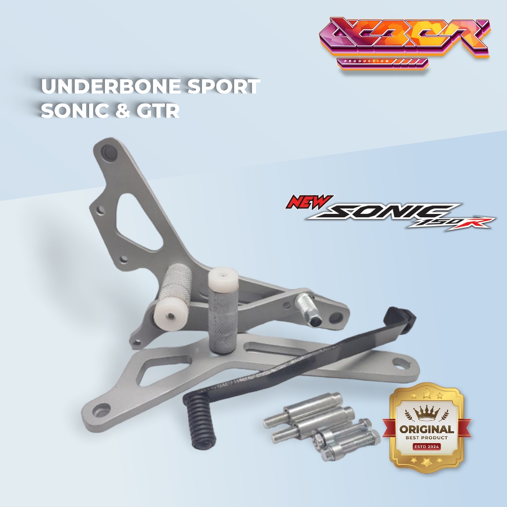 Underbone Sonic 150R & GTR 150R UB Sonic & GTR Bahan Plat Besi