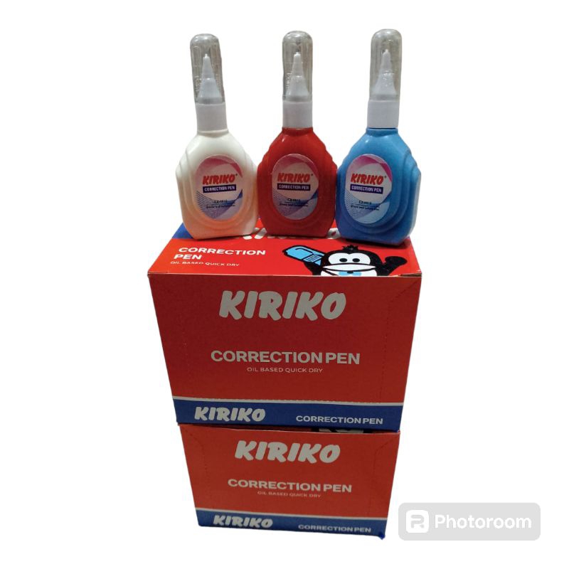 

Kiriko correction pen Tipe x kiriko 1 pak 12 pcs