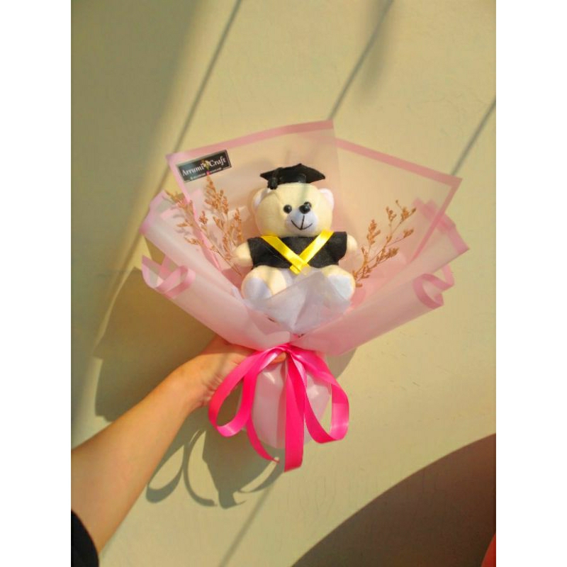 BUKET BONEKA WISUDA||BUKET UANG MURAH||BUKET KECIL||BUKET BONEKA