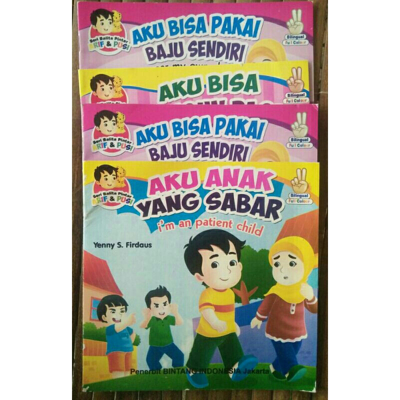 Seri Balita Pintar Arif & Pusi < Yenni S.Firdaus < Bintang Indonesia.