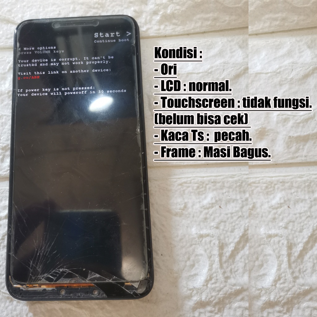 LCD Farme Lenovo K5 Play copotan