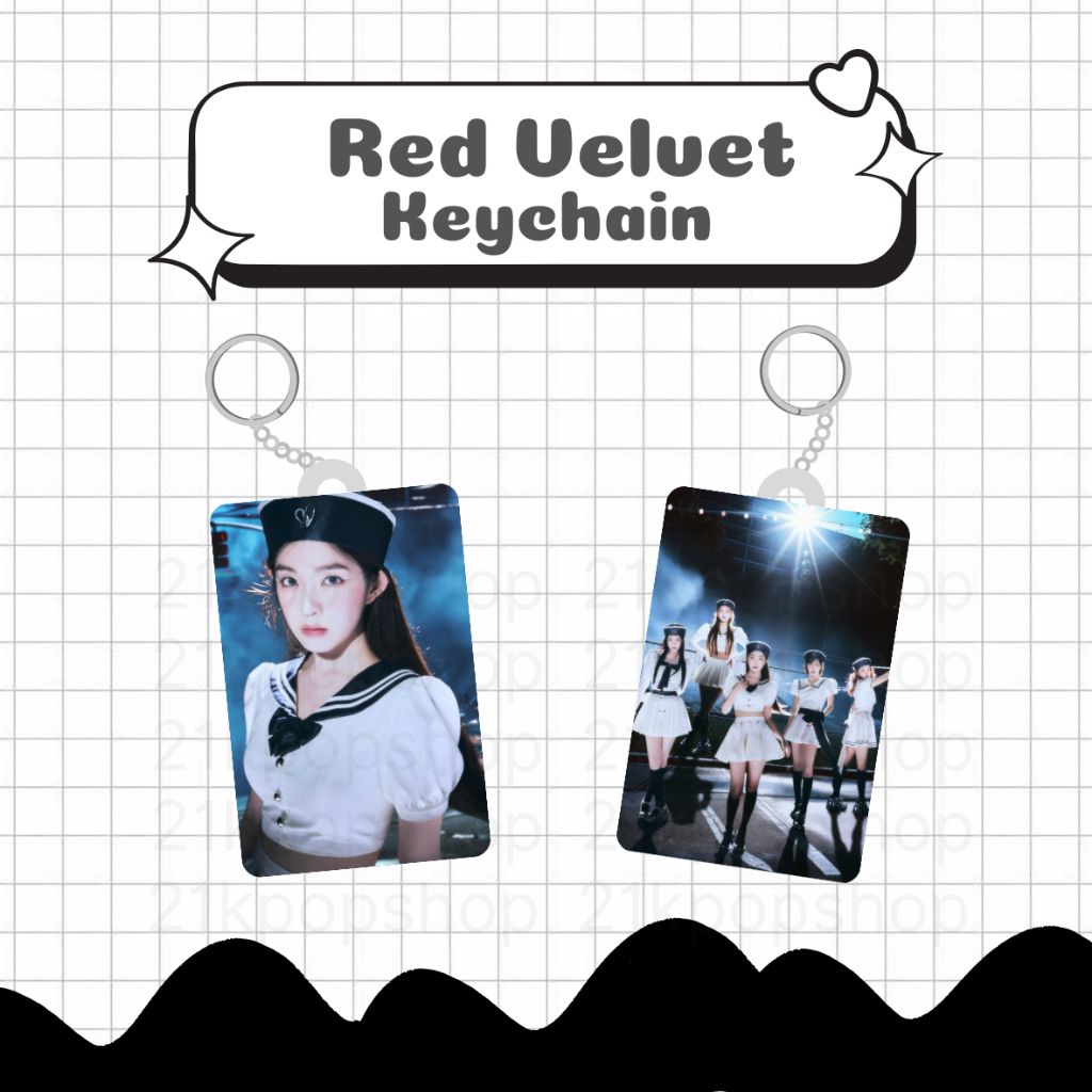 Gantungan Kunci Red Velvet Cosmic Keychain Keyring Akrilik Ganci