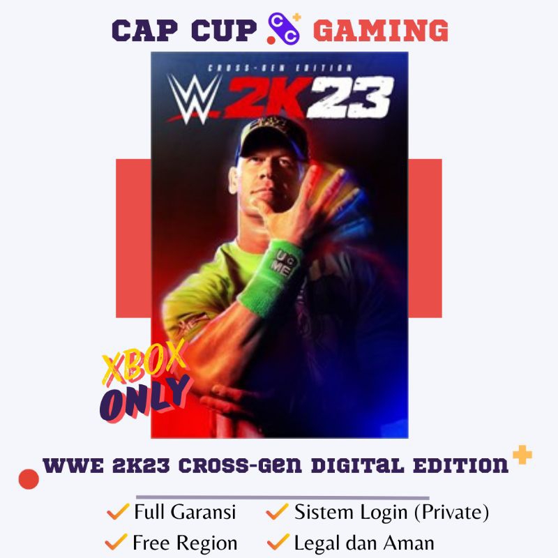 [Cap Cup Store] (Xbox Game) WWE 2K23 Cross-Gen Digital Edition