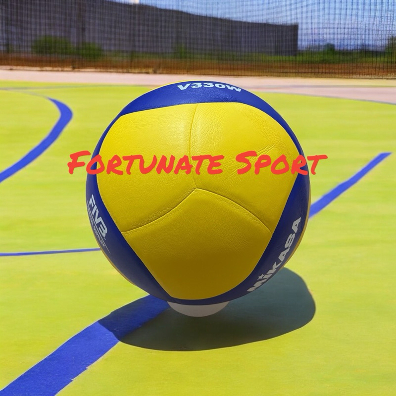 Bola Voli Mikasa V330W Bagus Thailand (Free Jaring dan Pentil Bola)