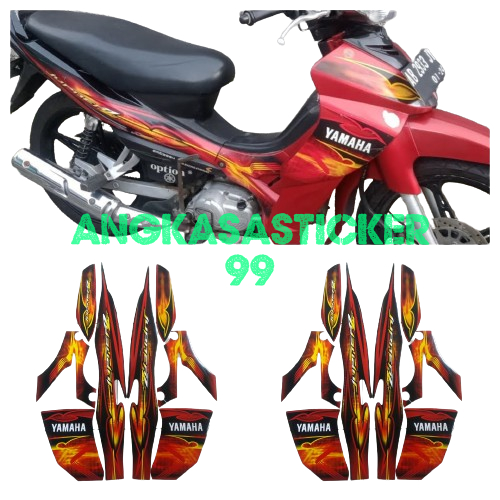 stiker striping motor jupiter z 2008