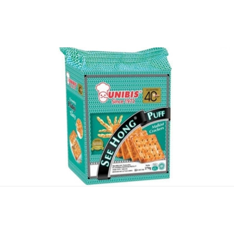 

SEE HONG PUFF- Malkist crackers 252gr/ UNIBIS / ROTI MANIS